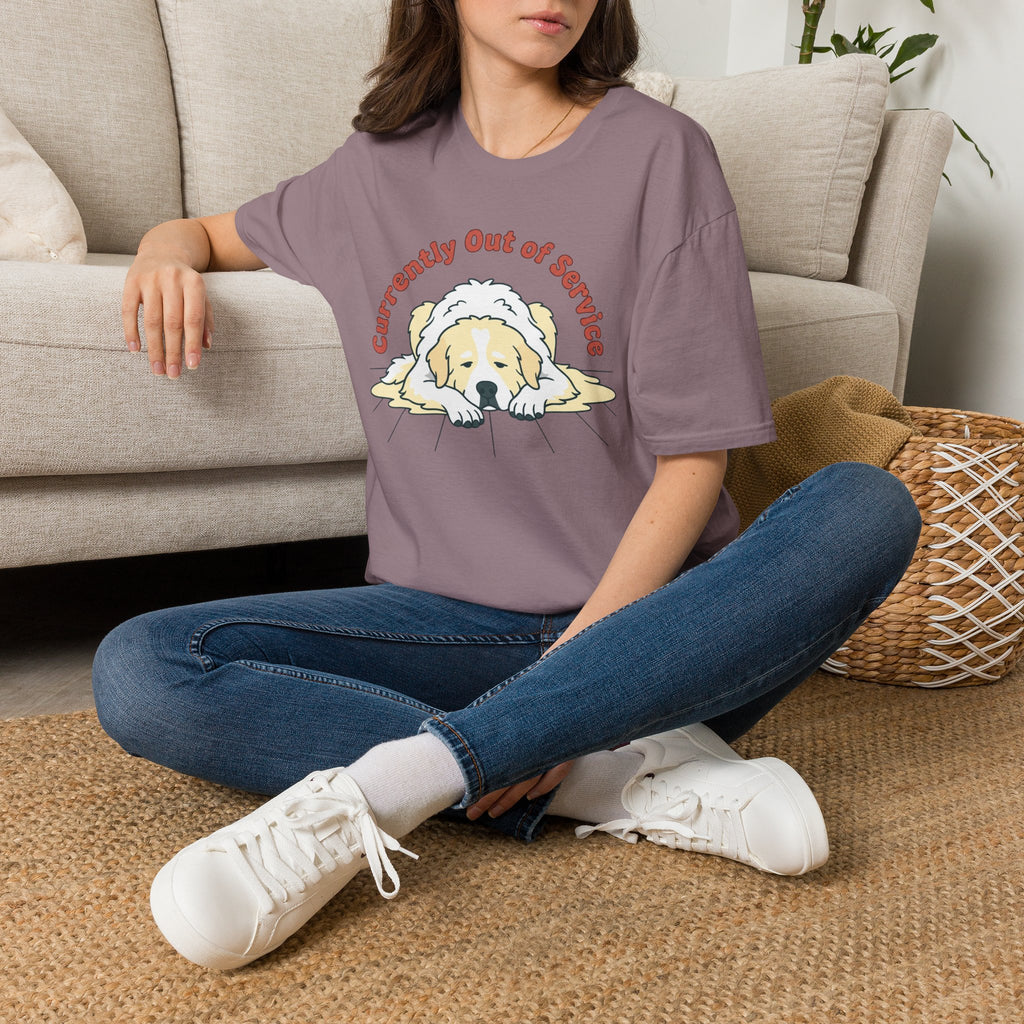 Great Pyrenees Out of Service T-Shirt
