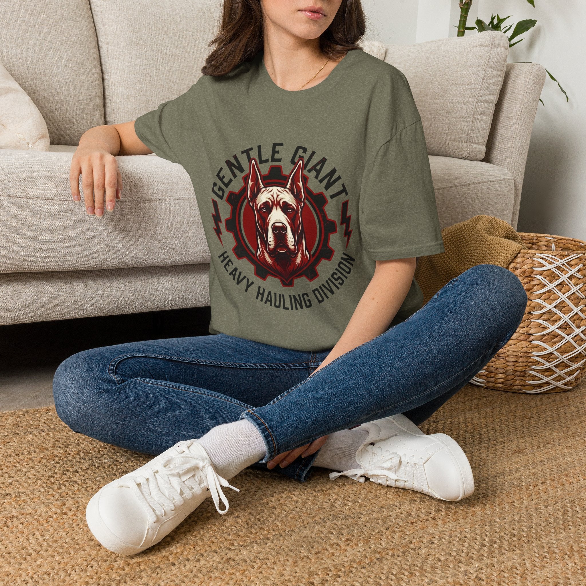 Heavy Hauling Great Dane T-Shirt