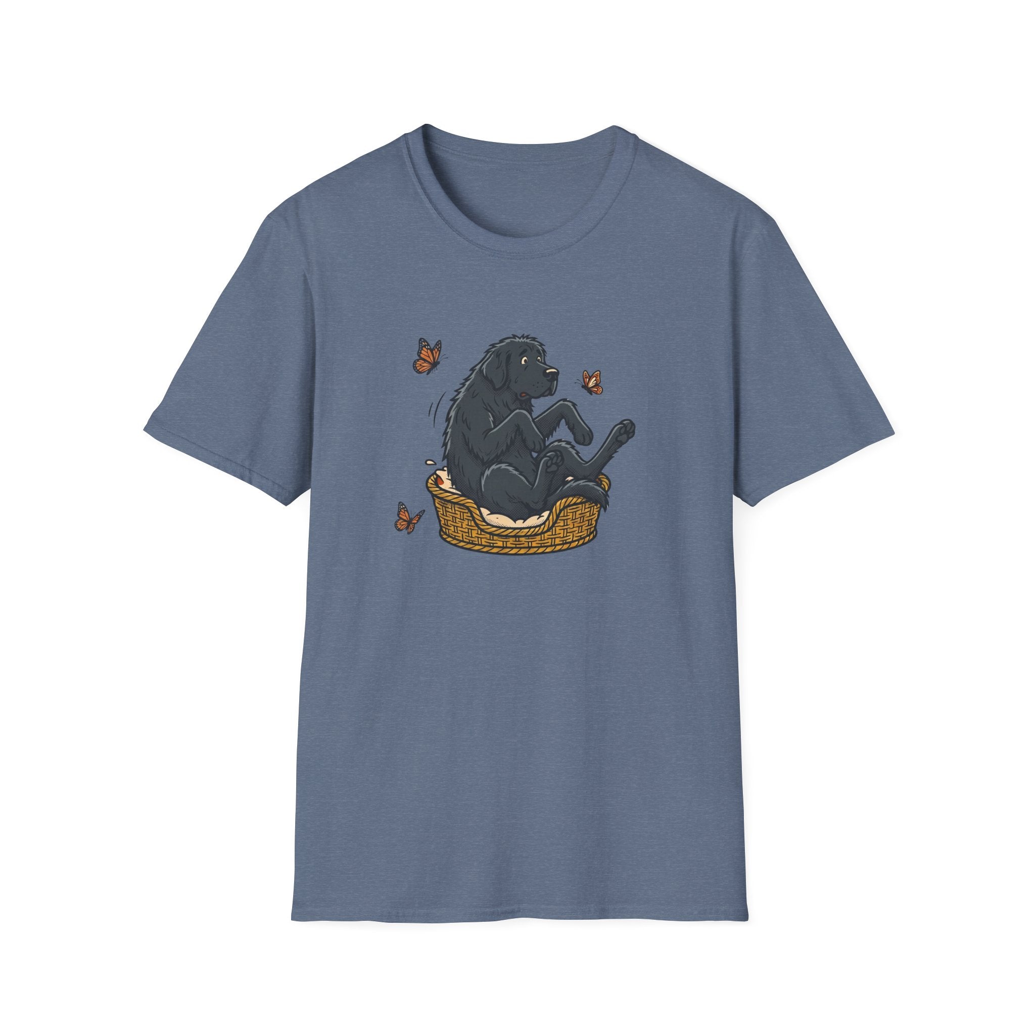 Newfoundland in a Basket T-Shirt
