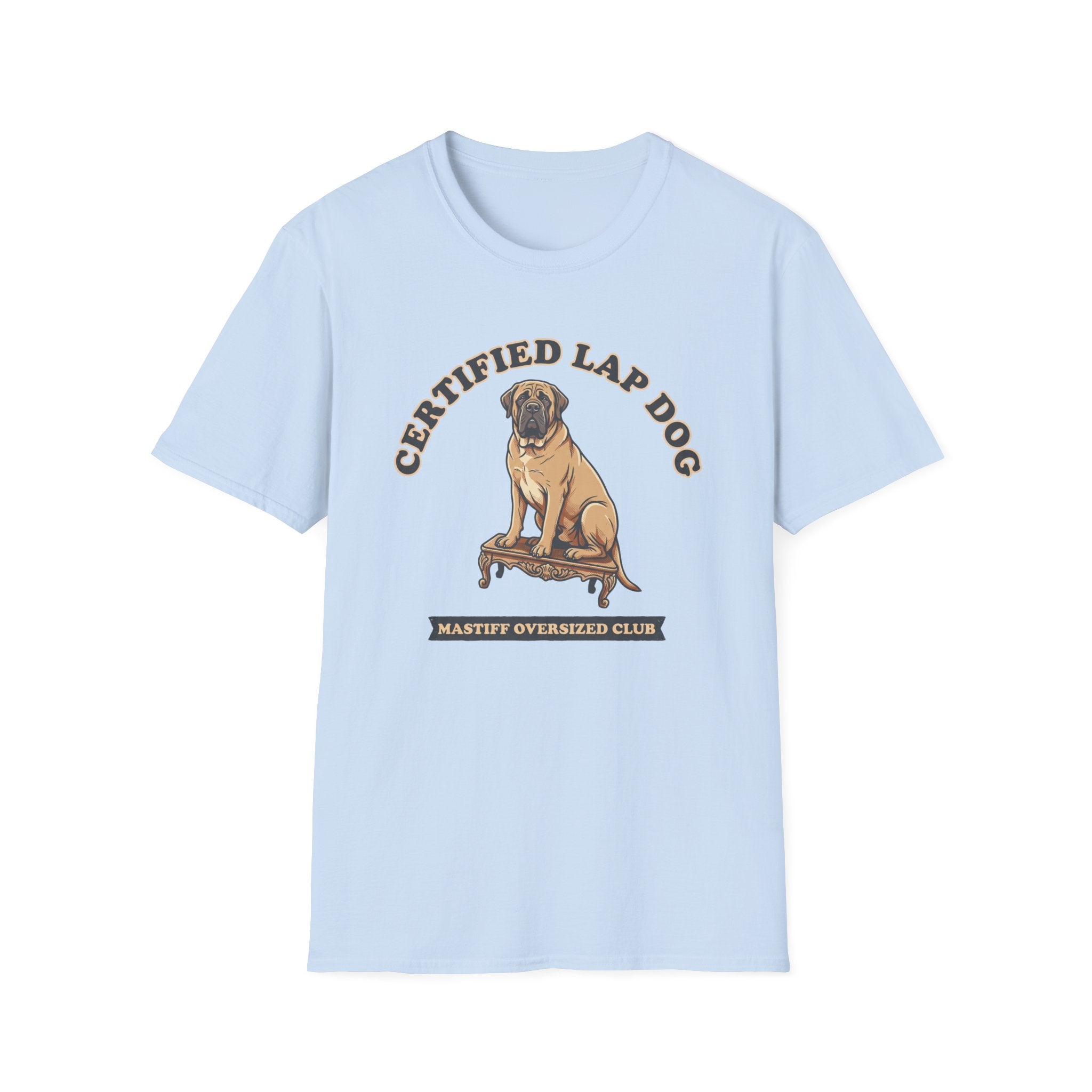 Old Timey Lap Dog Mastiff T-Shirt