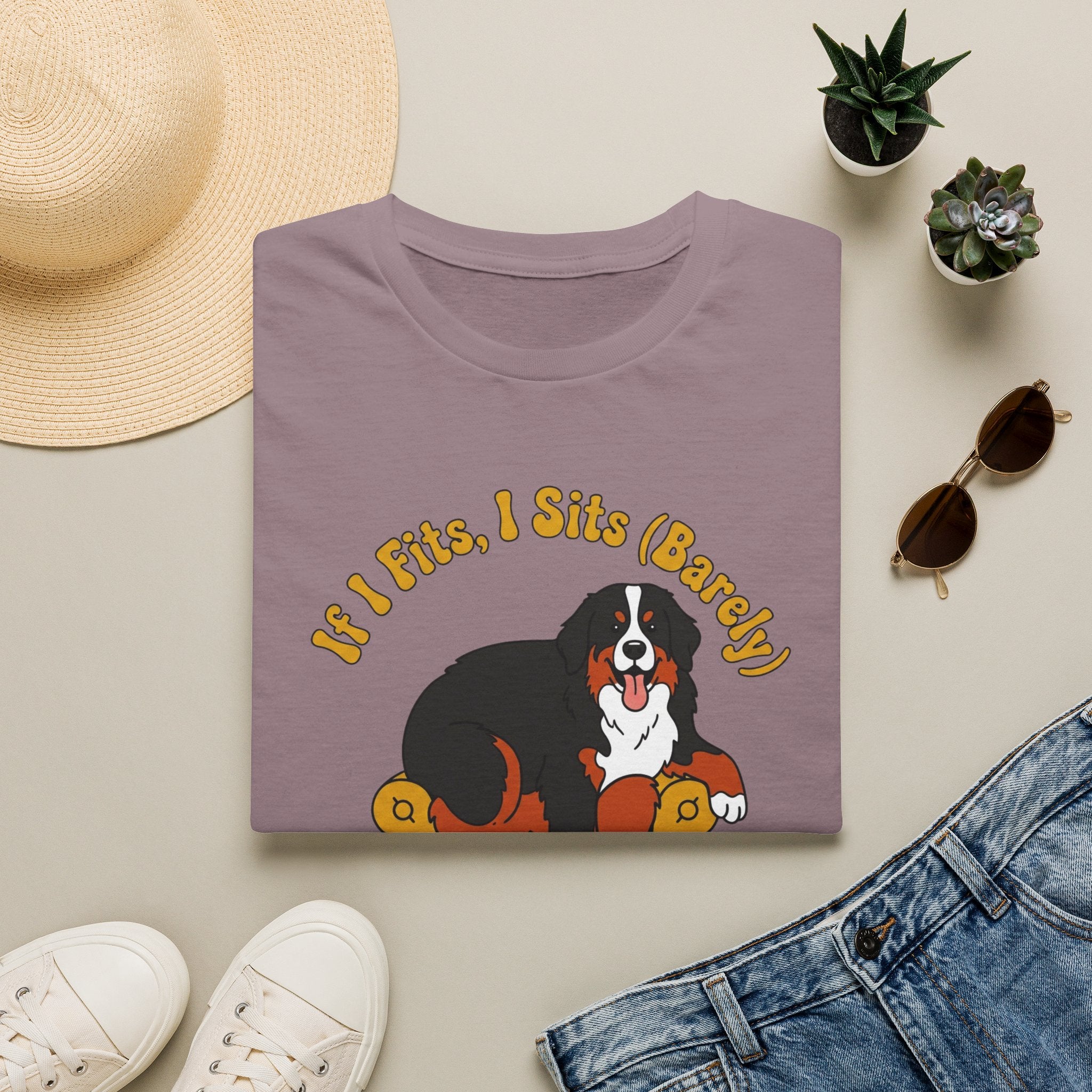 If I Fits Bernese Mtn Dog T-Shirt