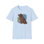 Butterfly on Newfoundland Nose T-Shirt