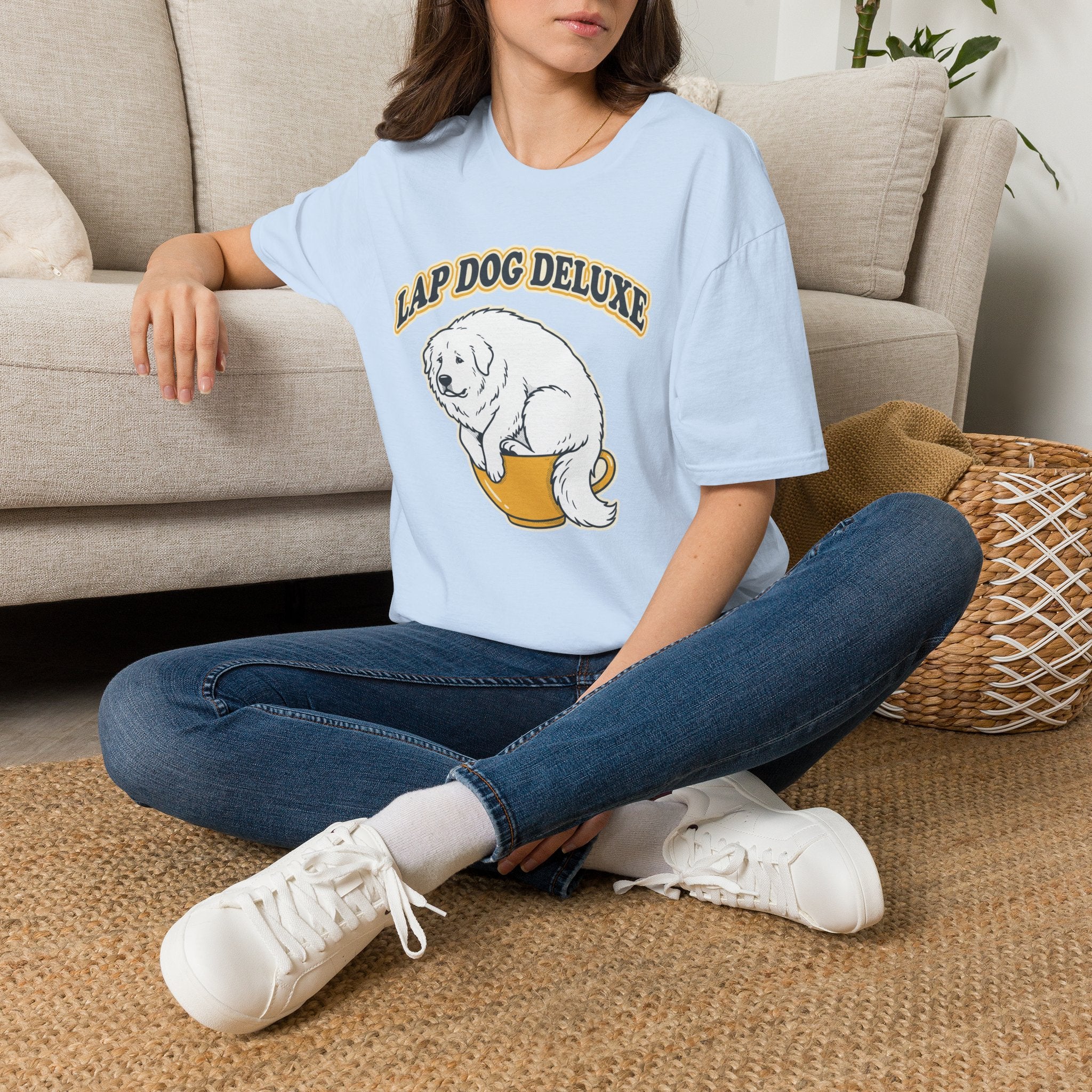 Great Pyrenees in a Teacup T-Shirt