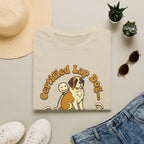 St. Bernard on a Stick Man T-Shirt