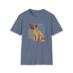 Butterfly on Mastiff Nose T-Shirt