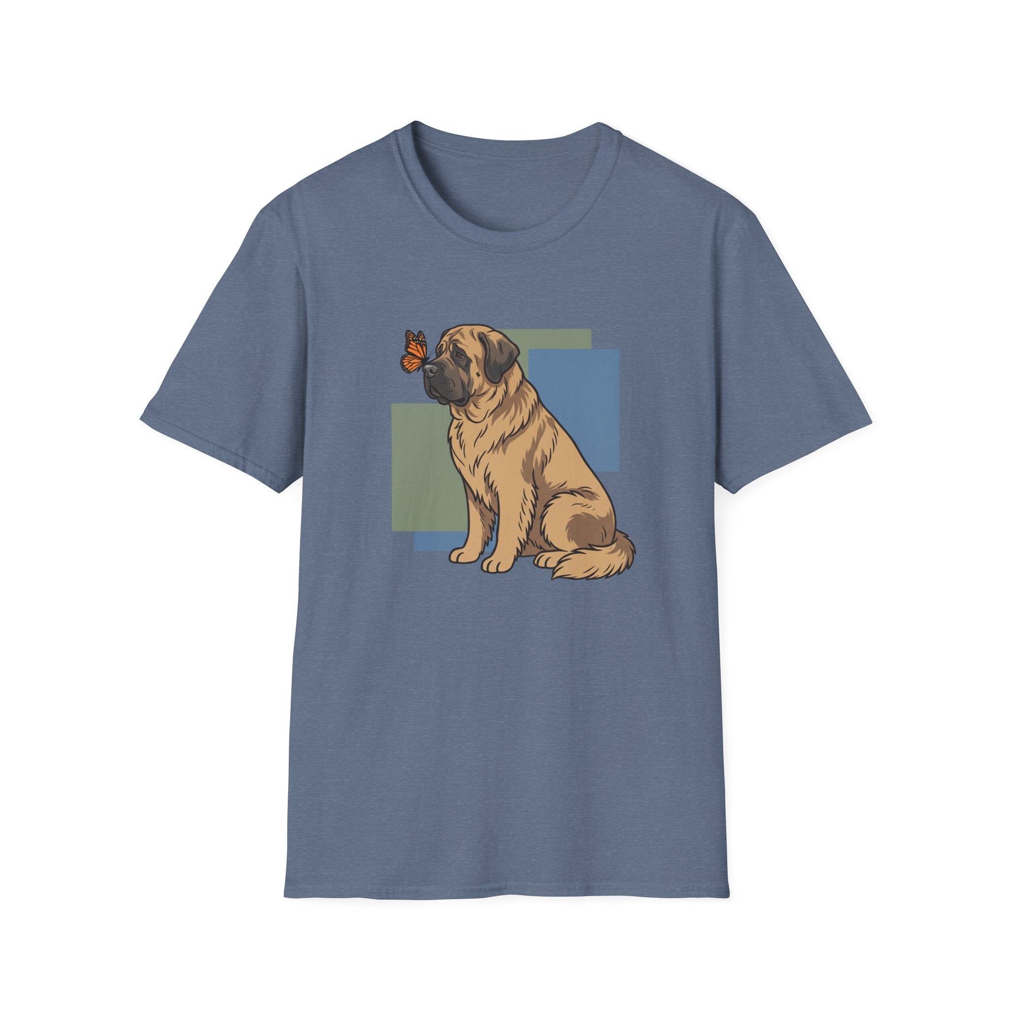 Butterfly on Mastiff Nose T-Shirt
