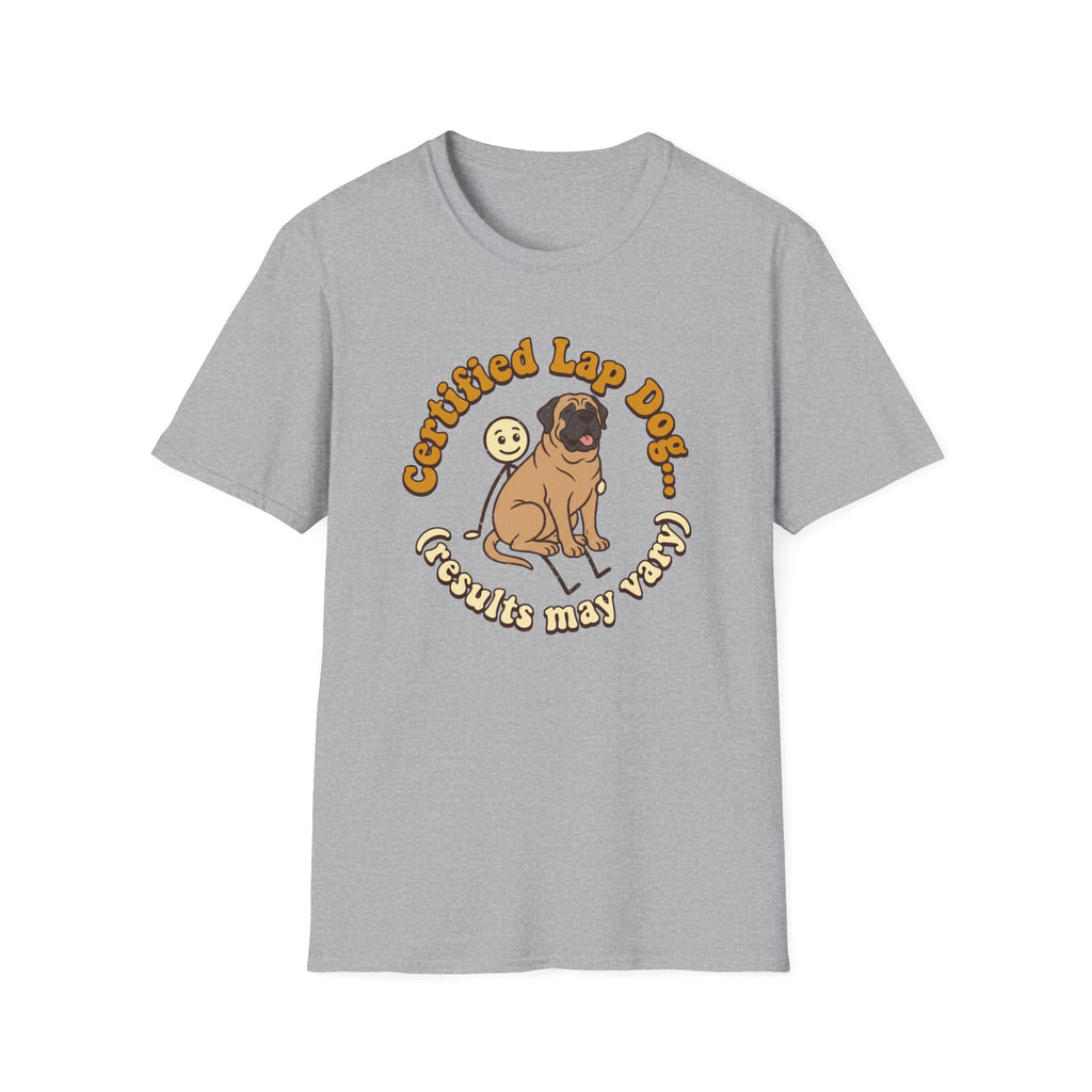Mastiff on a Stick Man T-Shirt