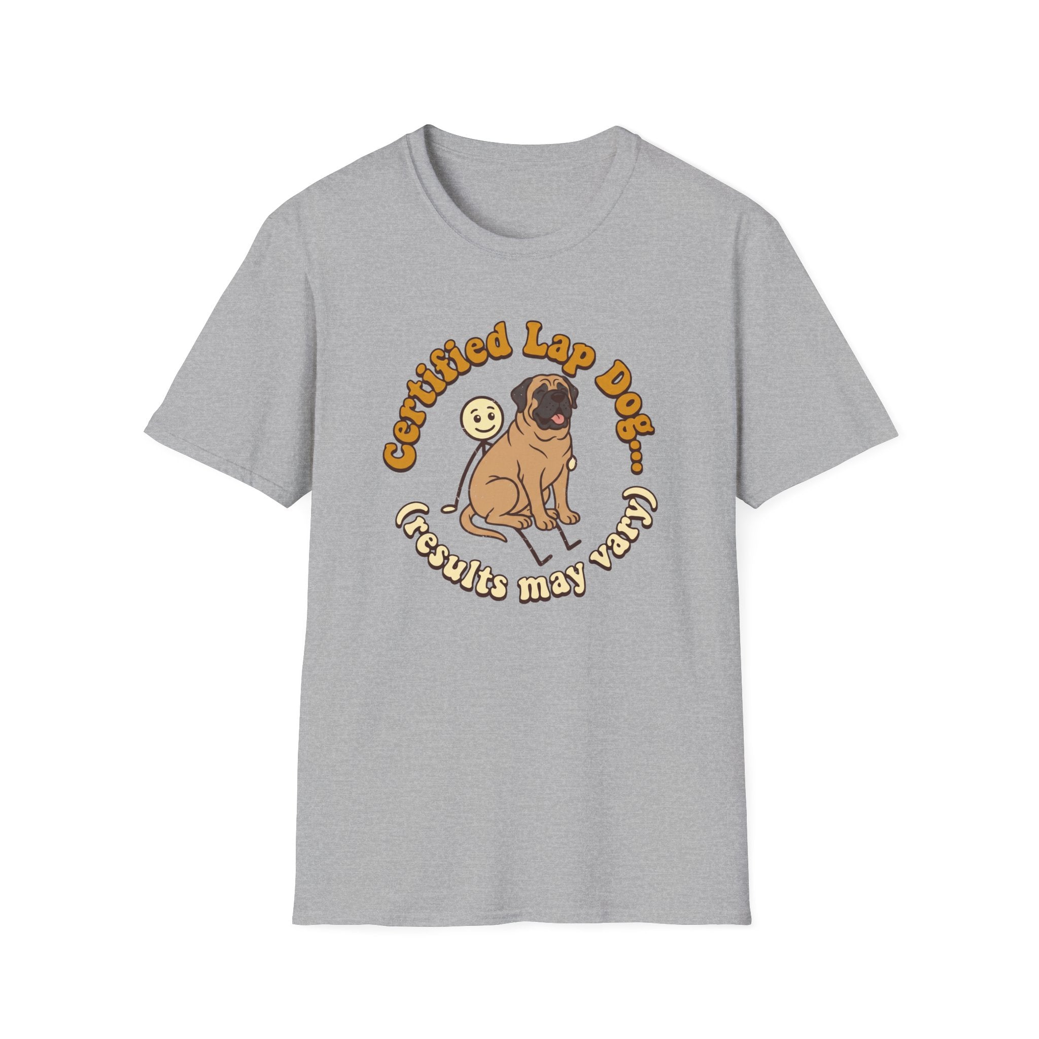 Mastiff on a Stick Man T-Shirt