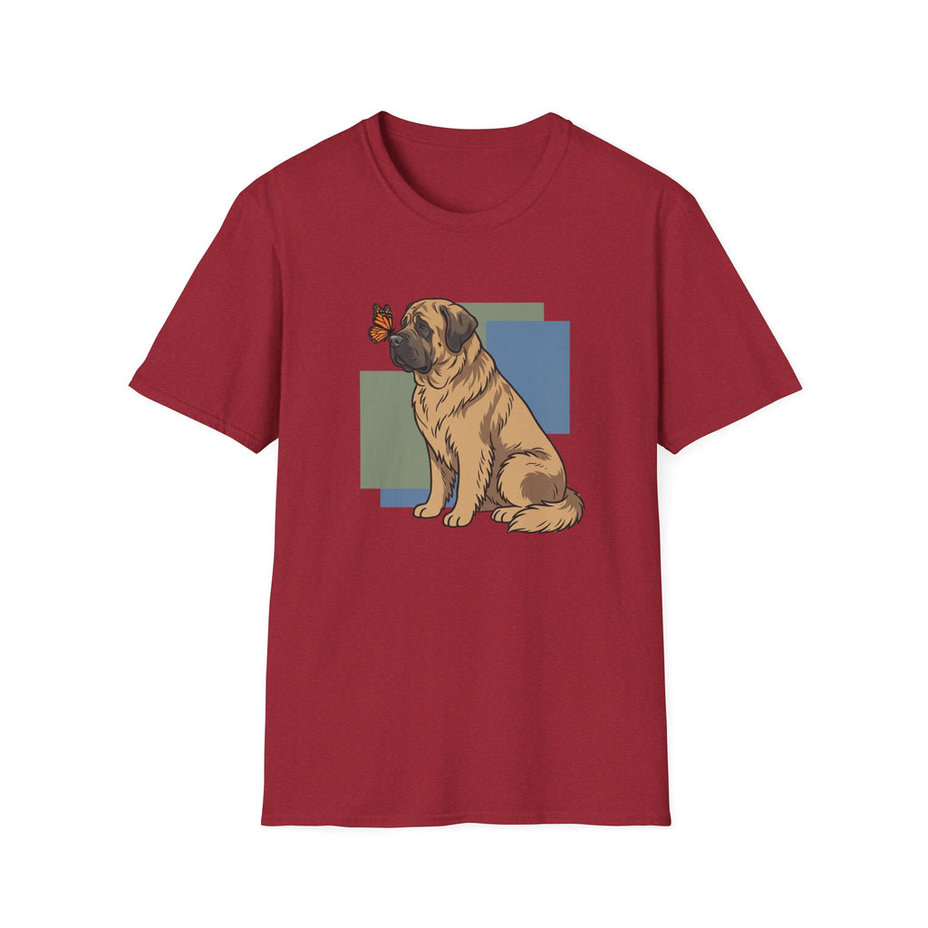 Butterfly on Mastiff Nose T-Shirt