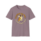 St. Bernard on a Stick Man T-Shirt