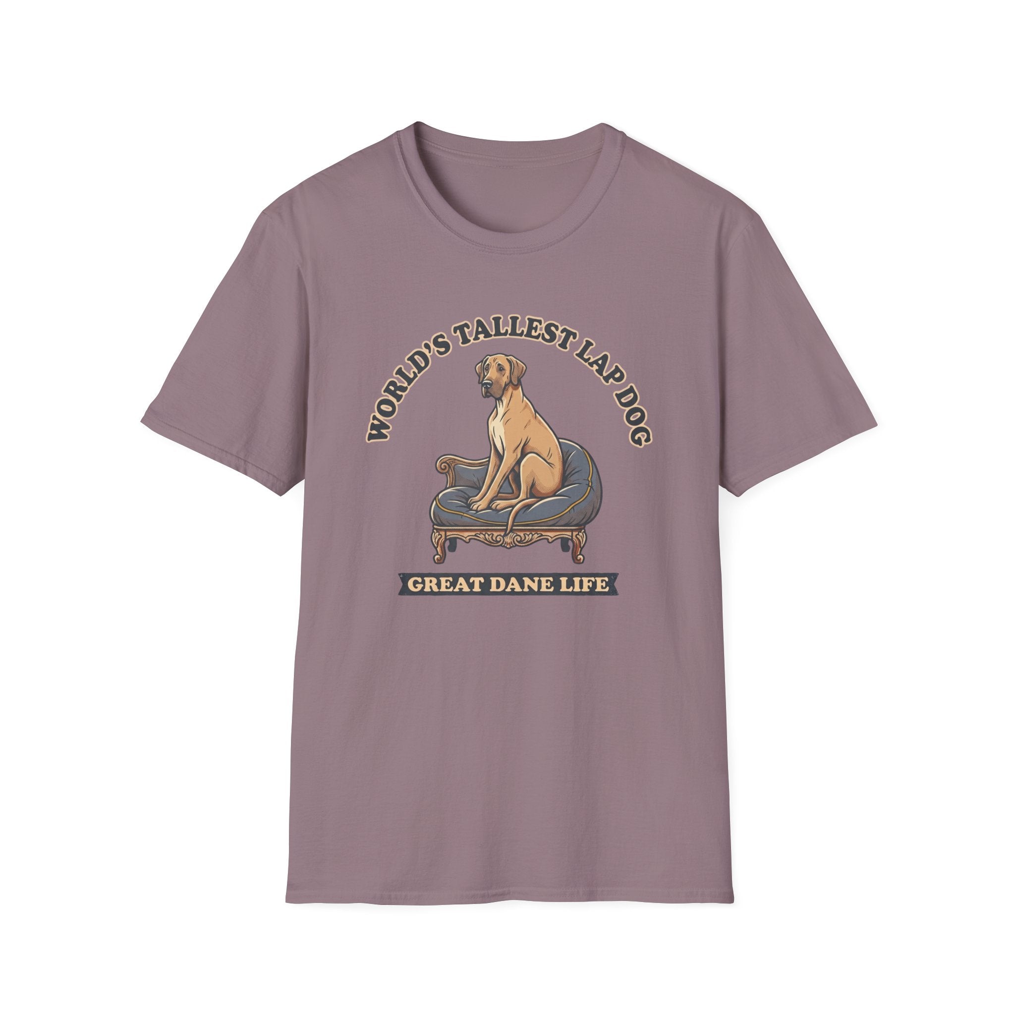 Old Timey Lap Dog Great Dane T-Shirt