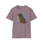 Butterfly on Newfoundland Nose T-Shirt