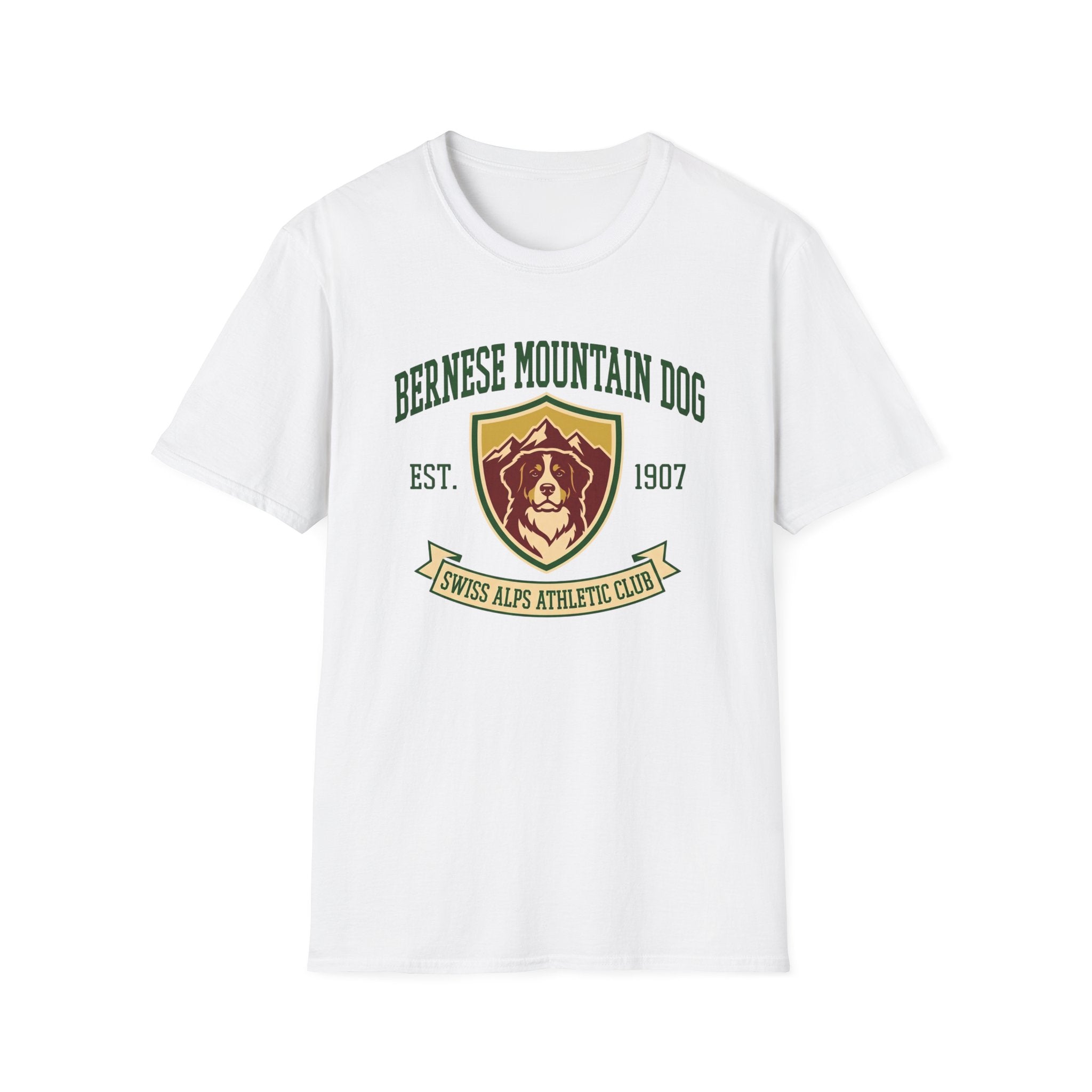 Varsity Bernese Mtn Dog T-Shirt