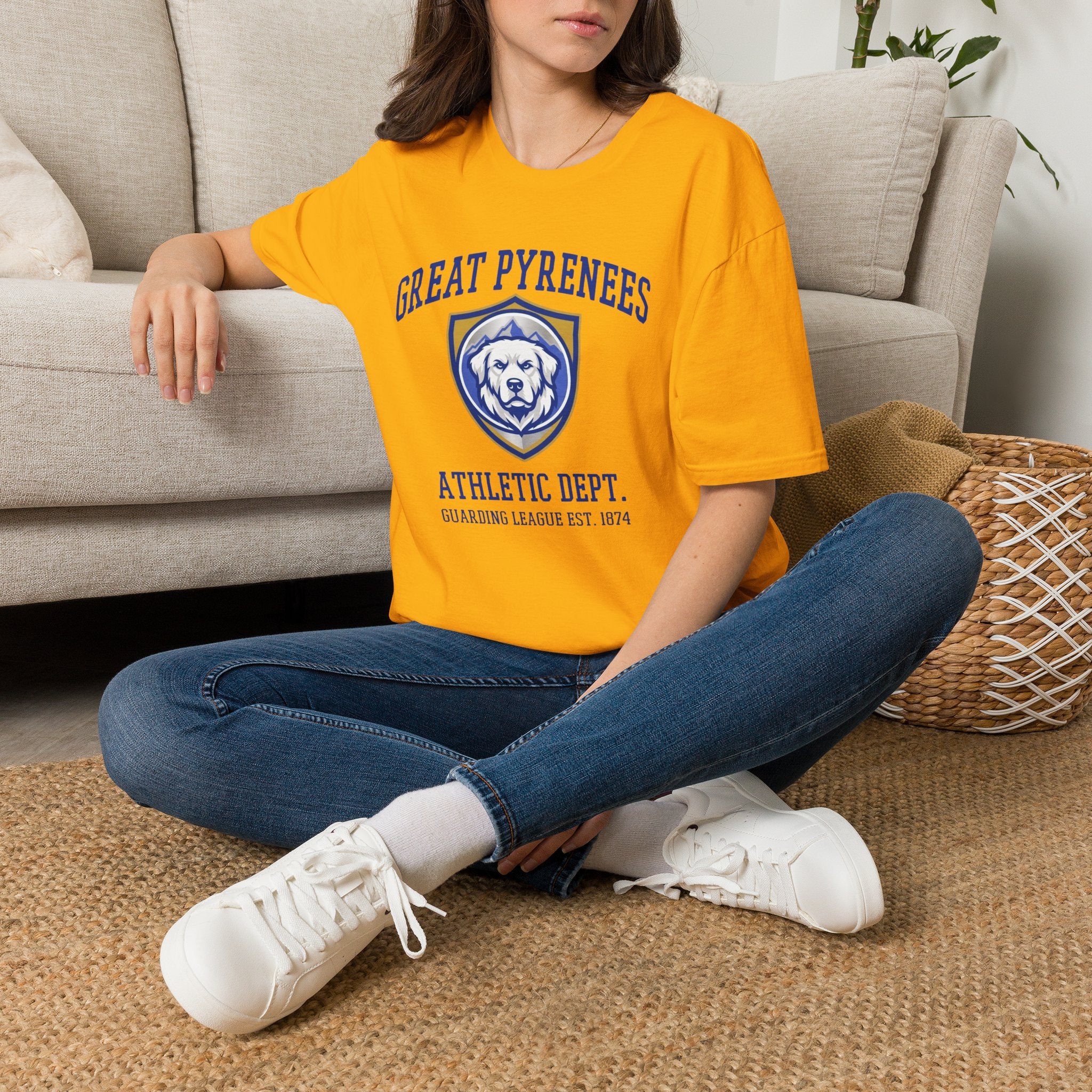 Varsity Great Pyrenees T-Shirt