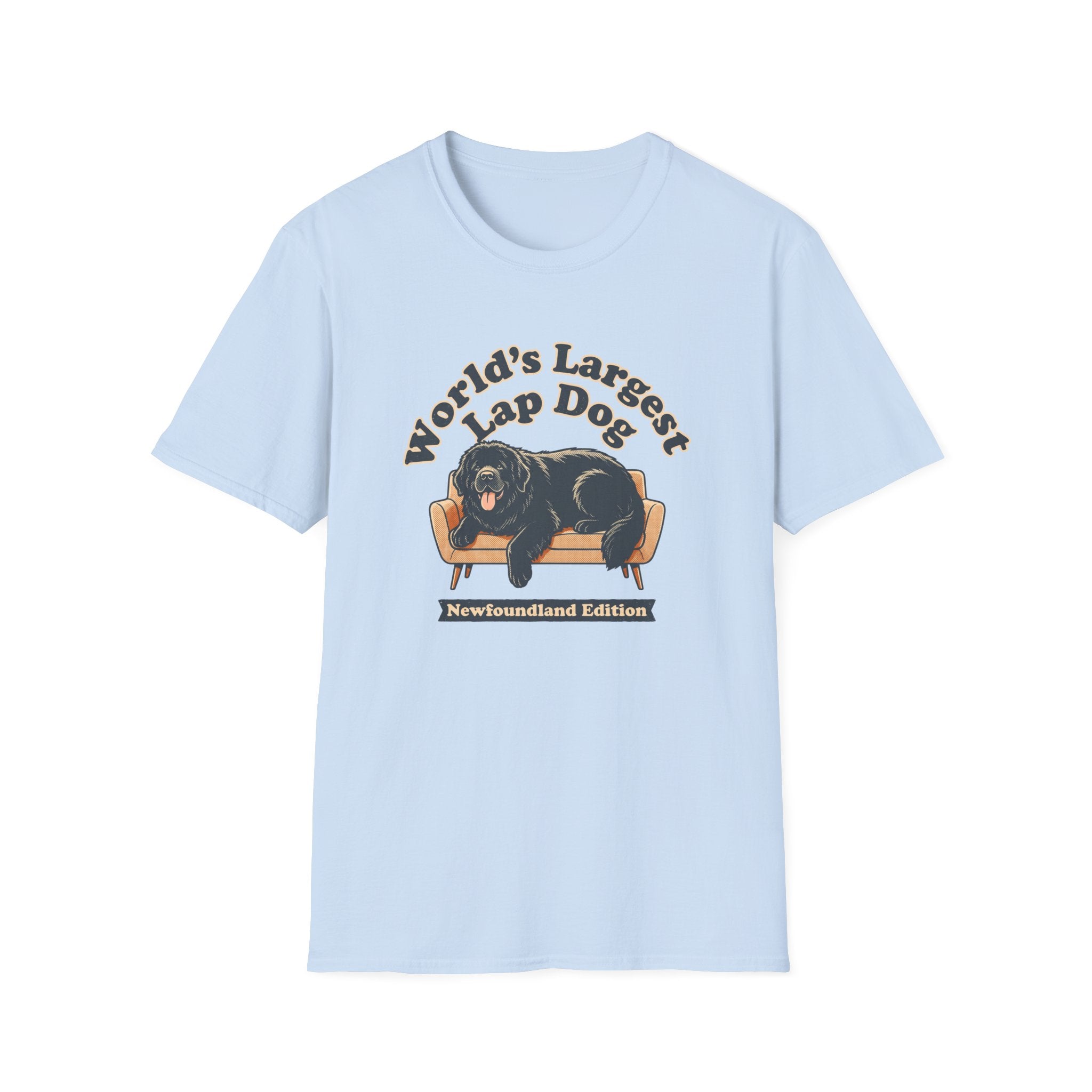 Old Timey Lap Dog Newfoundland T-Shirt