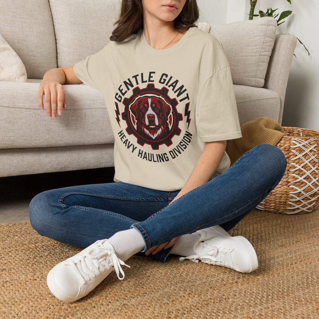 Heavy Hauling Bernese Mtn Dog T-Shirt