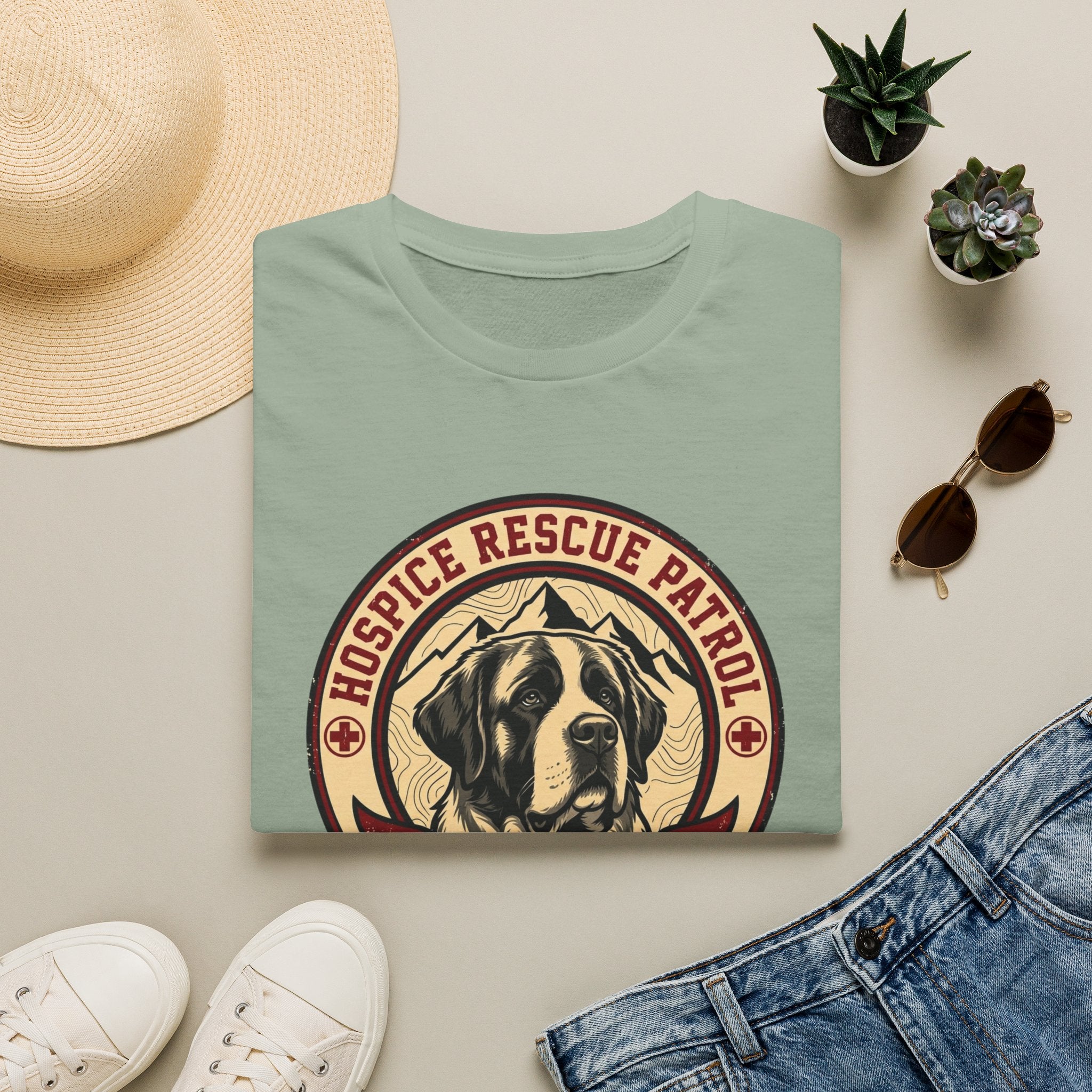 St. Bernard Working Badge T-Shirt