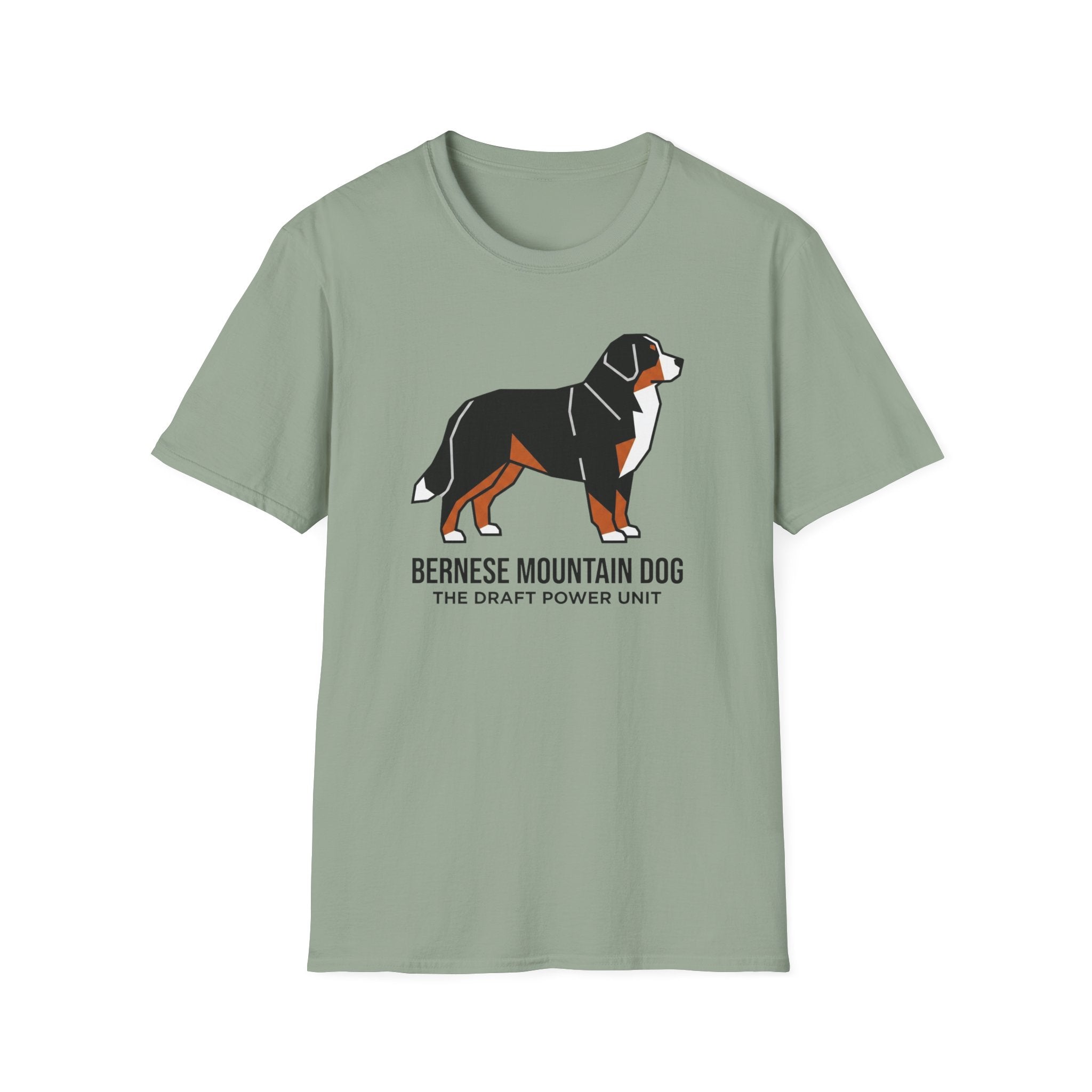 Bernese Mtn Dog Draft Power Unit T-Shirt