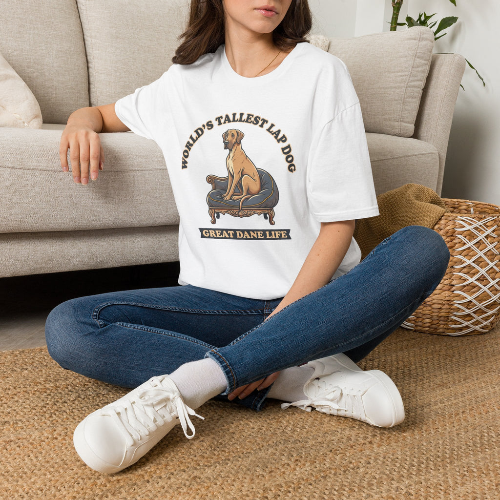 Old Timey Lap Dog Great Dane T-Shirt