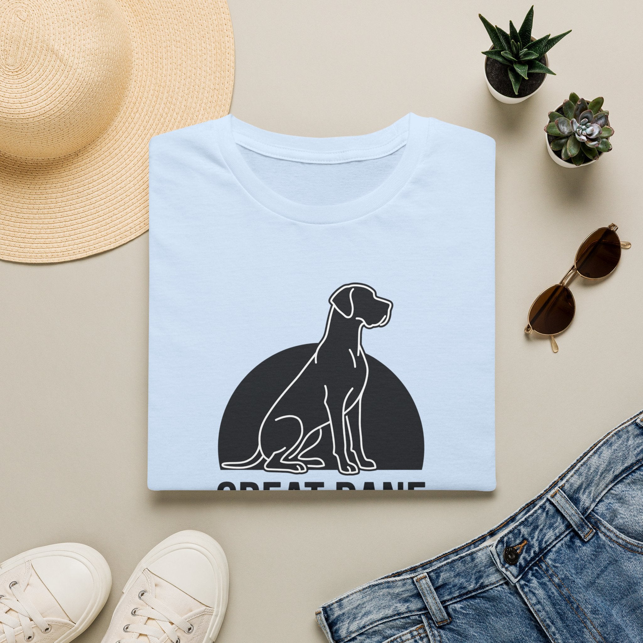 Great Dane Boar Hunter T-Shirt
