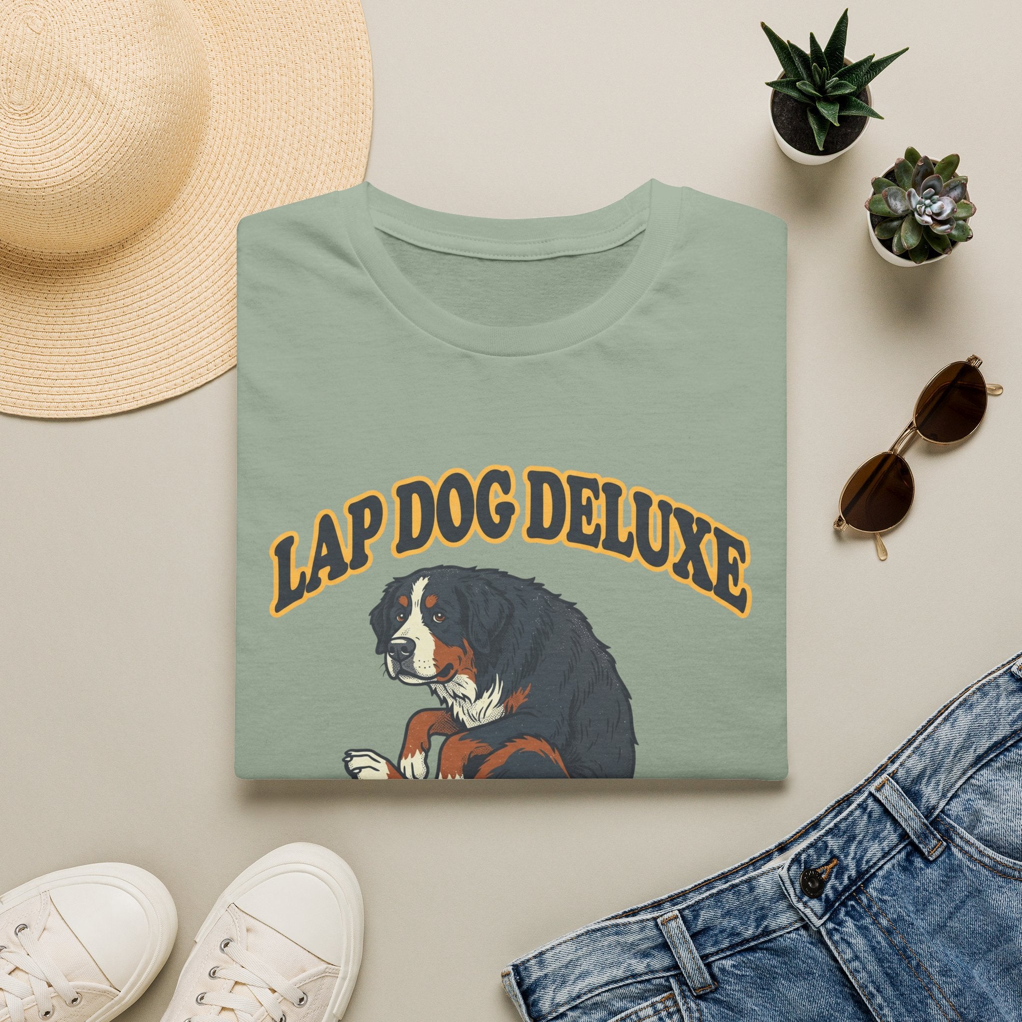 Bernese Mtn Dog in a Teacup T-Shirt