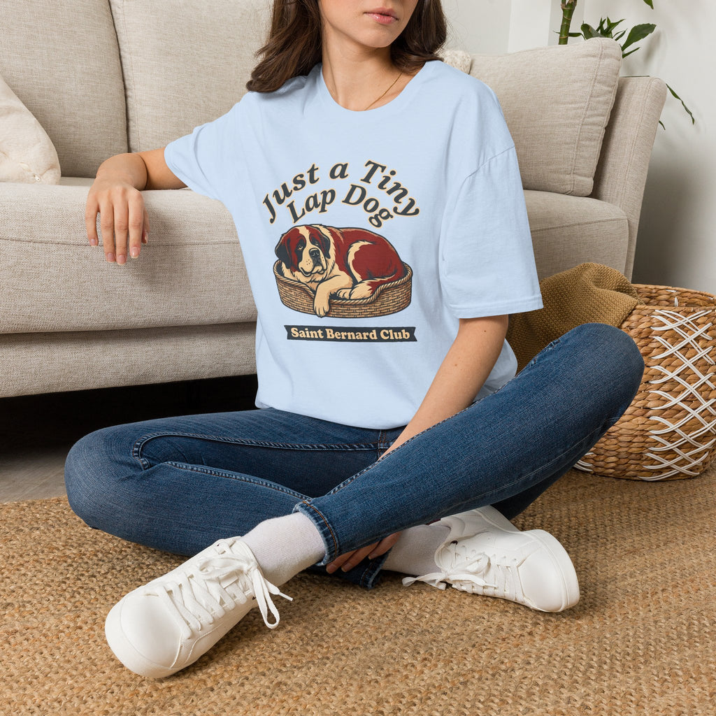 Old Timey Lap Dog St. Bernard T-Shirt