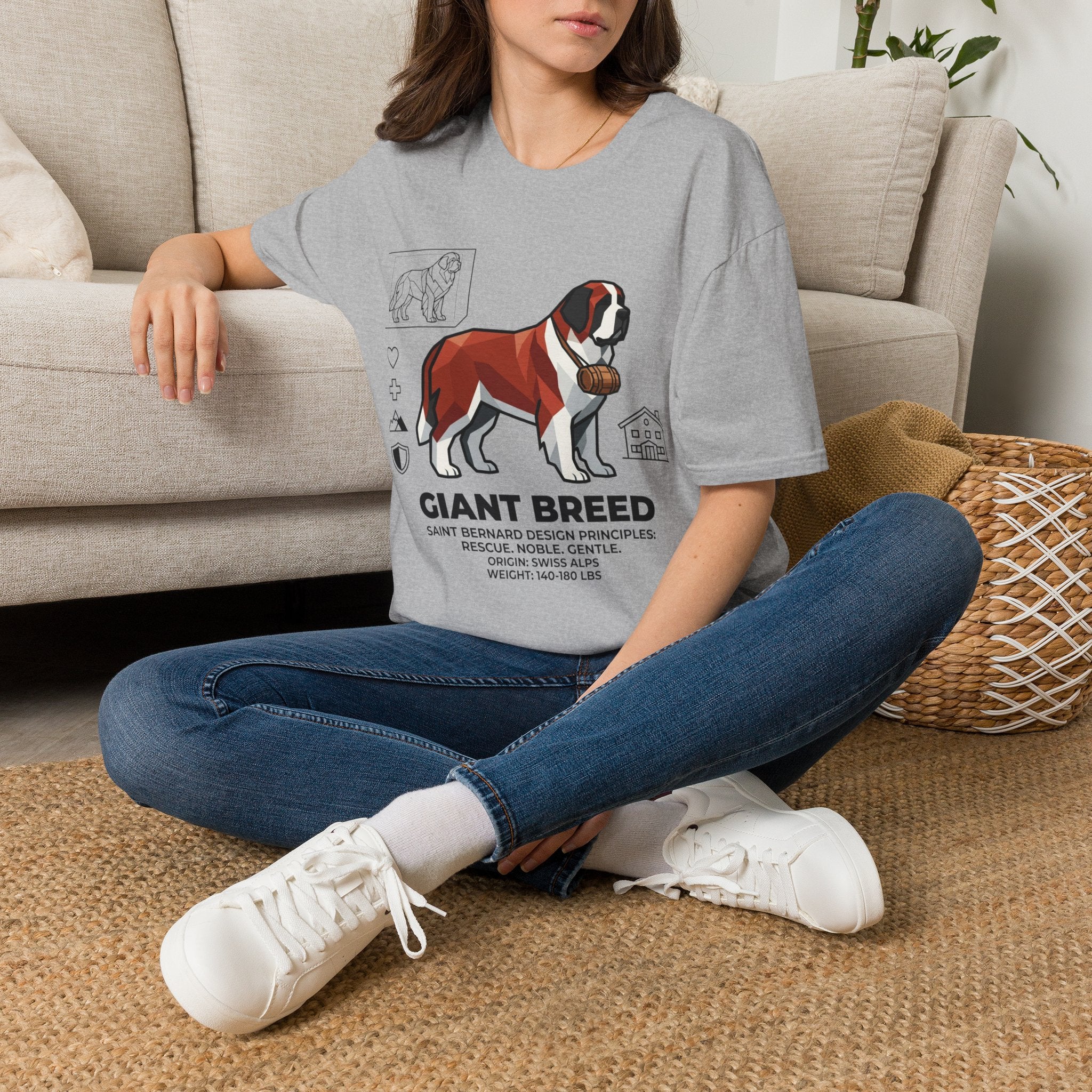 St. Bernard Icons T-Shirt