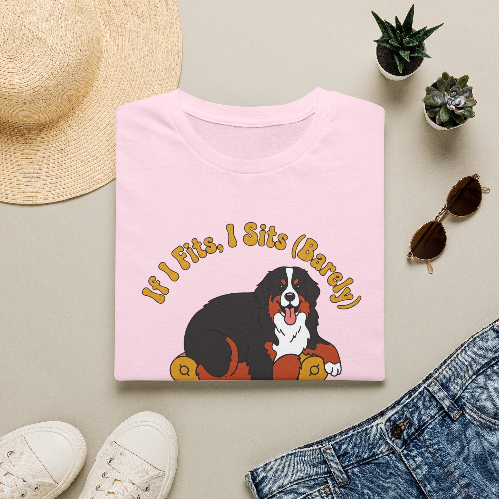 If I Fits Bernese Mtn Dog T-Shirt