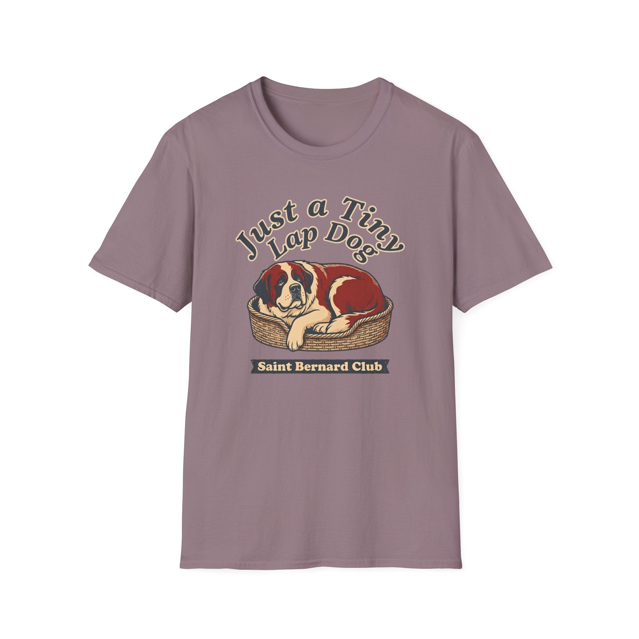Old Timey Lap Dog St. Bernard T-Shirt