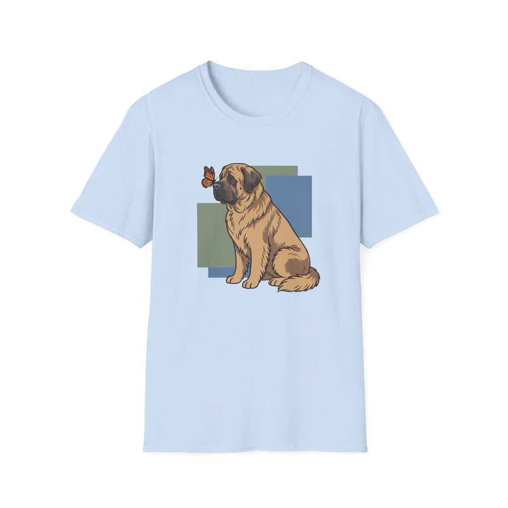 Butterfly on Mastiff Nose T-Shirt