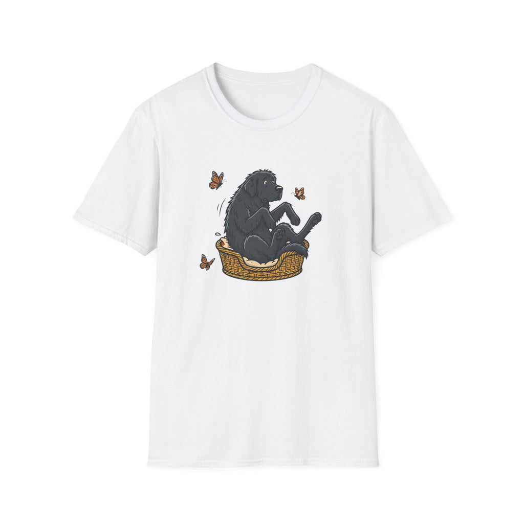 Newfoundland in a Basket T-Shirt