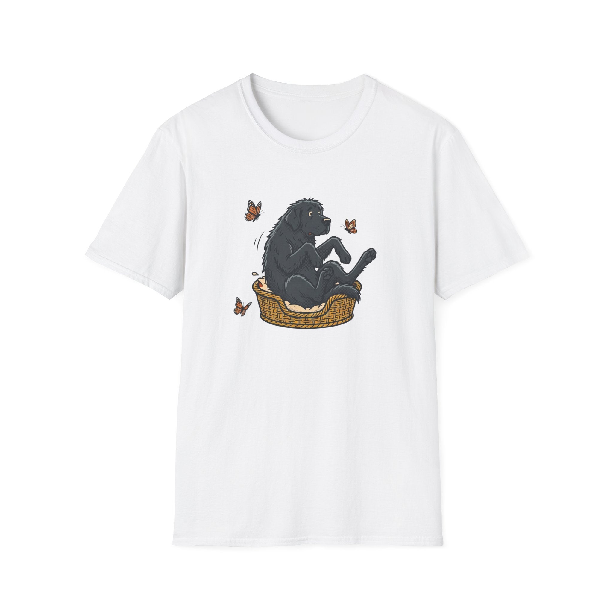 Newfoundland in a Basket T-Shirt