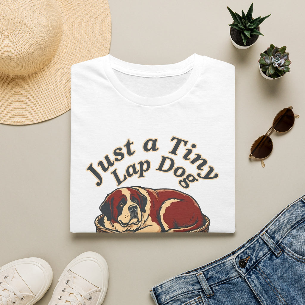 Old Timey Lap Dog St. Bernard T-Shirt