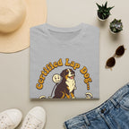 Bernese Mtn Dog on a Stick Man T-Shirt
