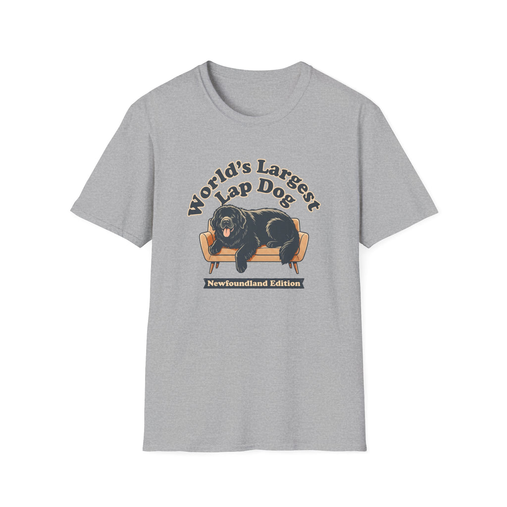 Old Timey Lap Dog Newfoundland T-Shirt