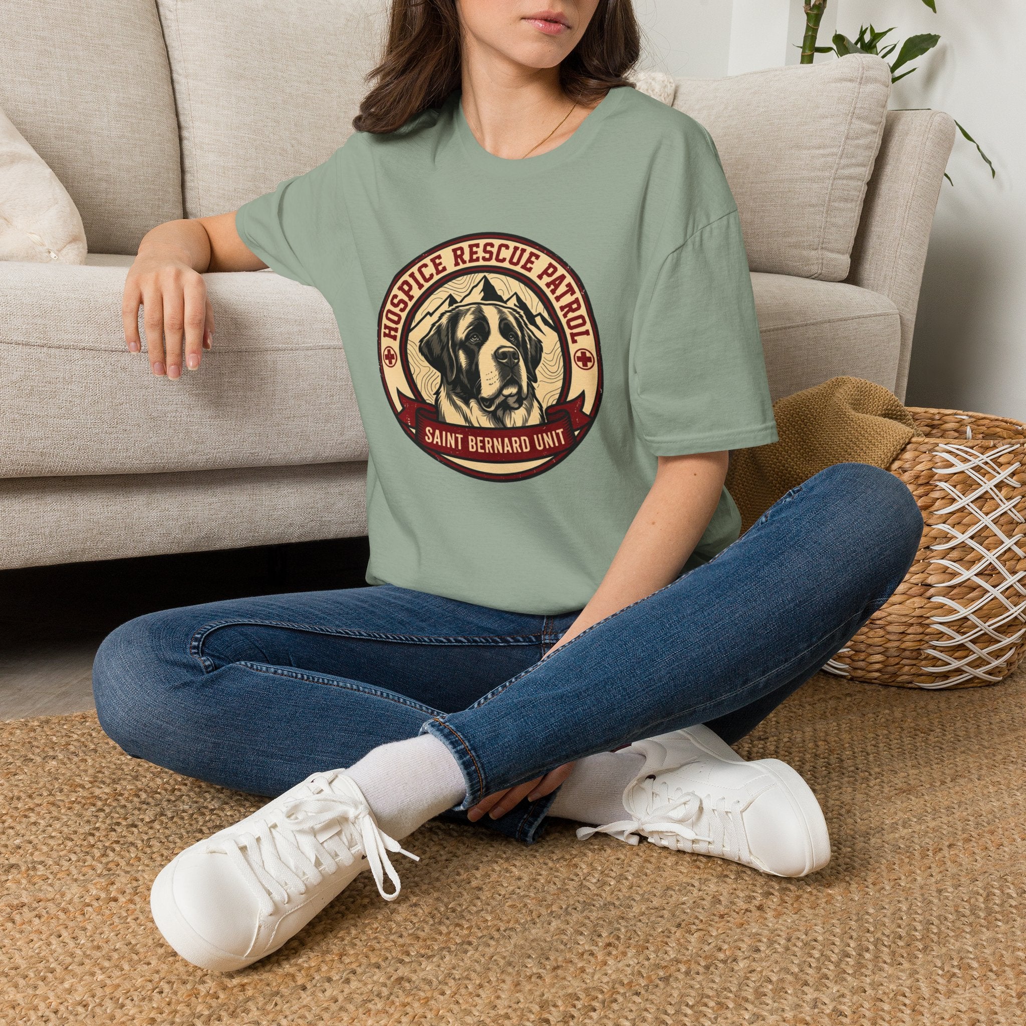 St. Bernard Working Badge T-Shirt
