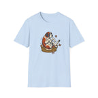 St. Bernard in a Basket T-Shirt