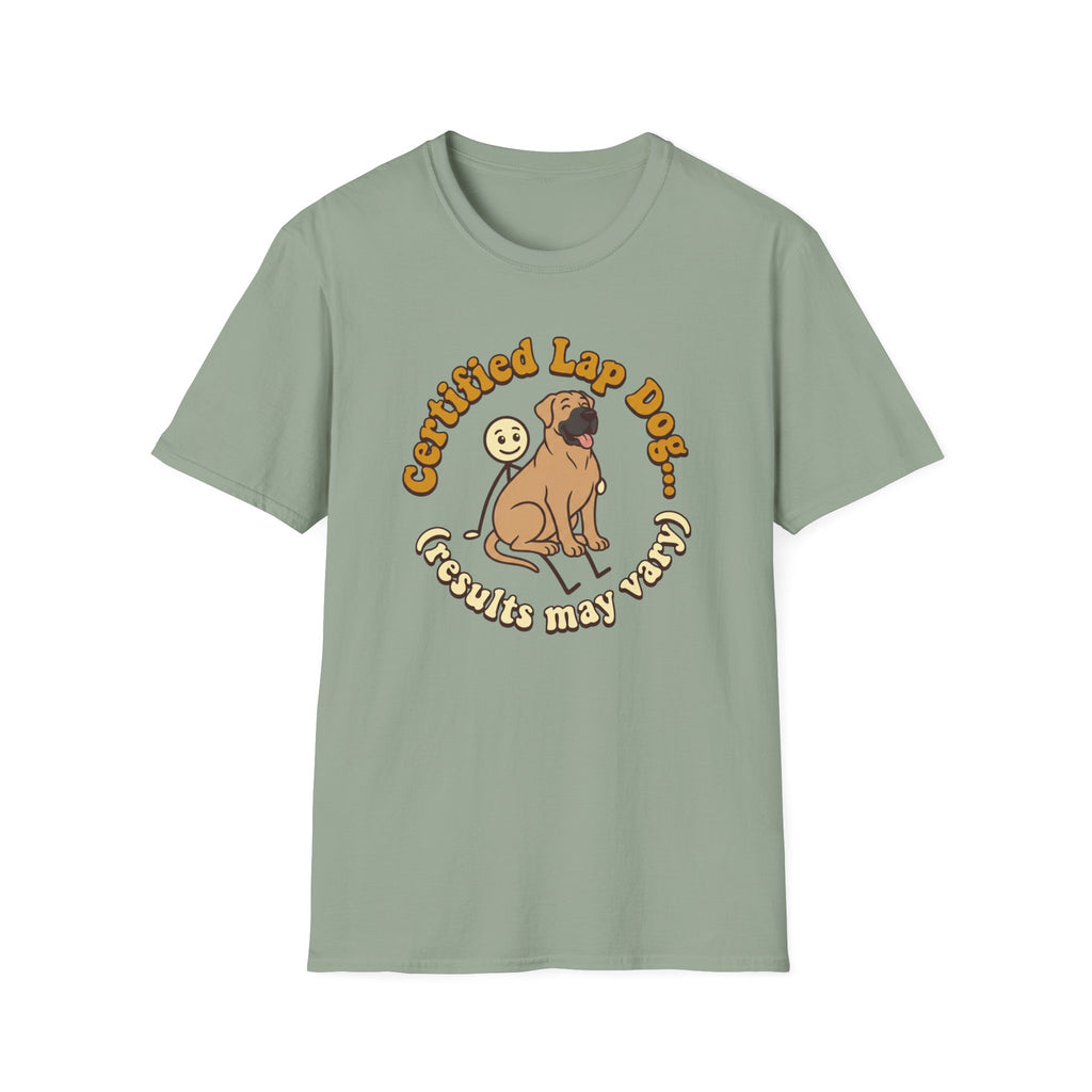 Great Dane on a Stick Man T-Shirt