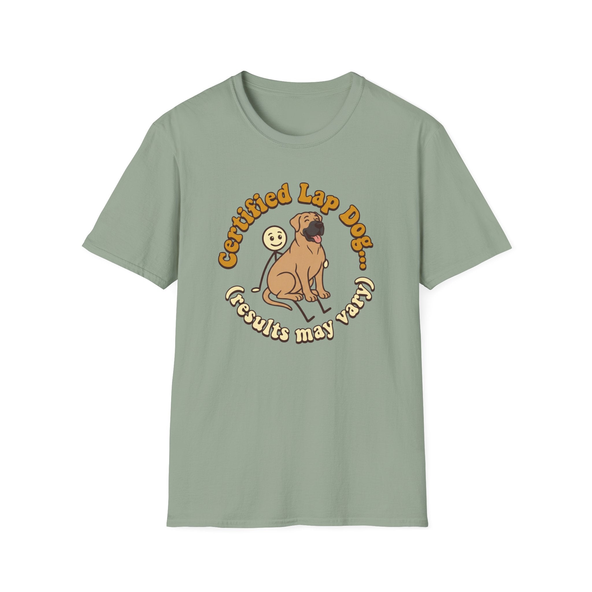 Great Dane on a Stick Man T-Shirt