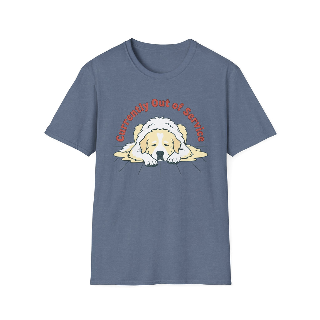 Great Pyrenees Out of Service T-Shirt