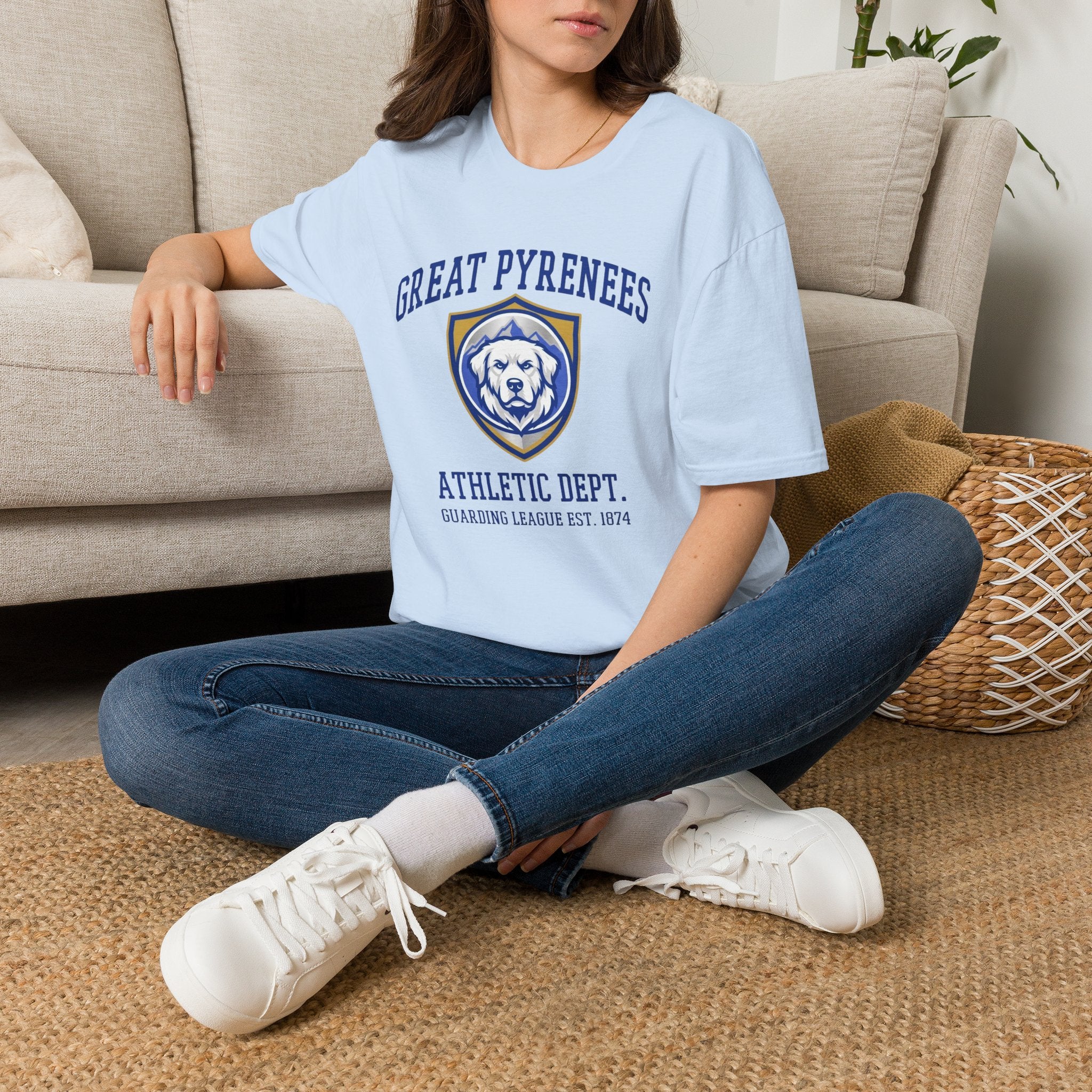Varsity Great Pyrenees T-Shirt