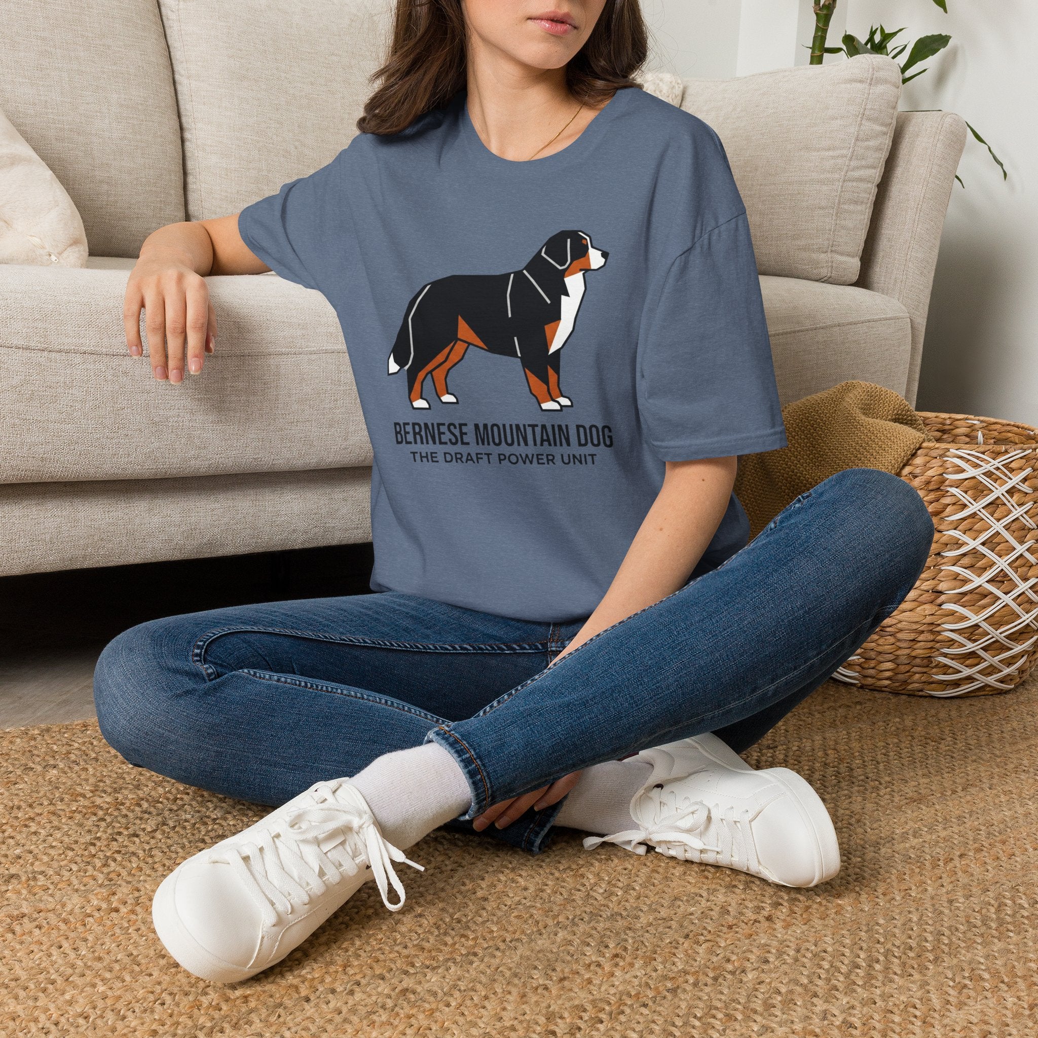 Bernese Mtn Dog Draft Power Unit T-Shirt