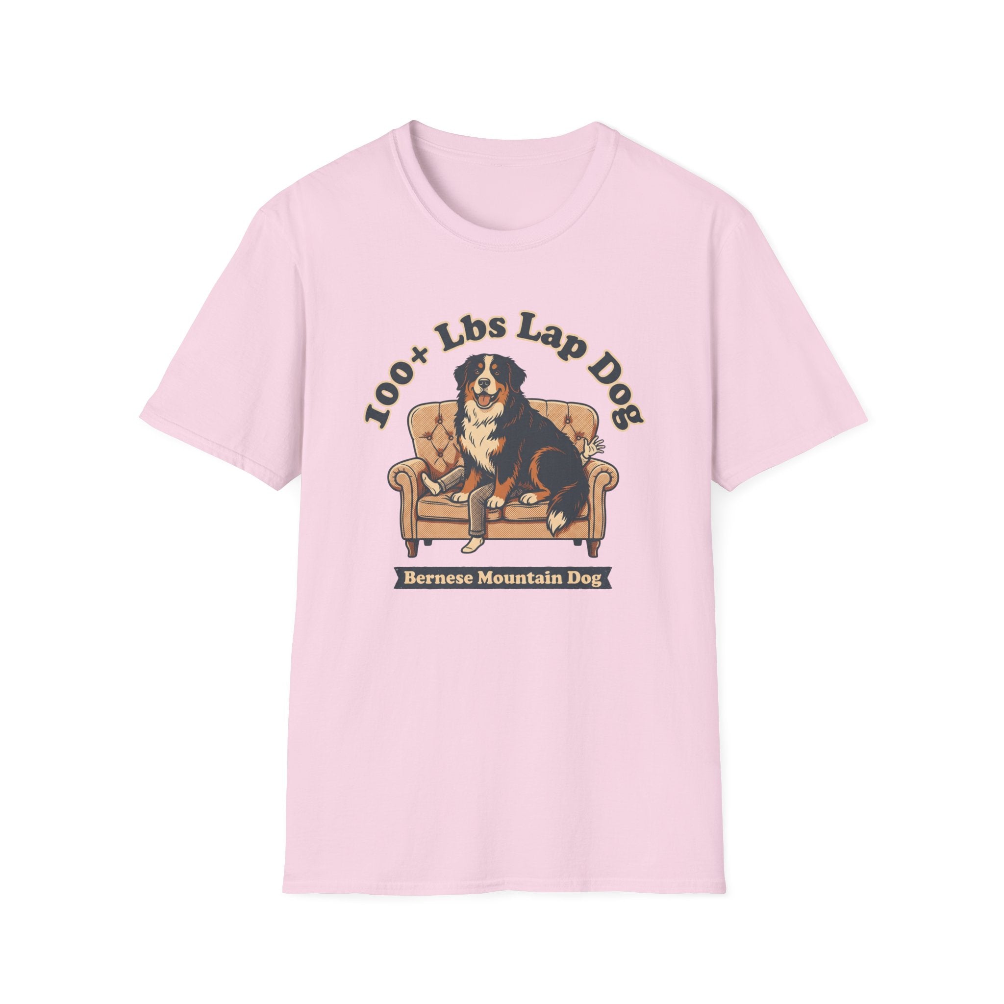 Old Timey Lap Dog Bernese Mtn Dog T-Shirt