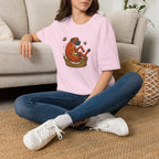 Great Dane in a Basket T-Shirt