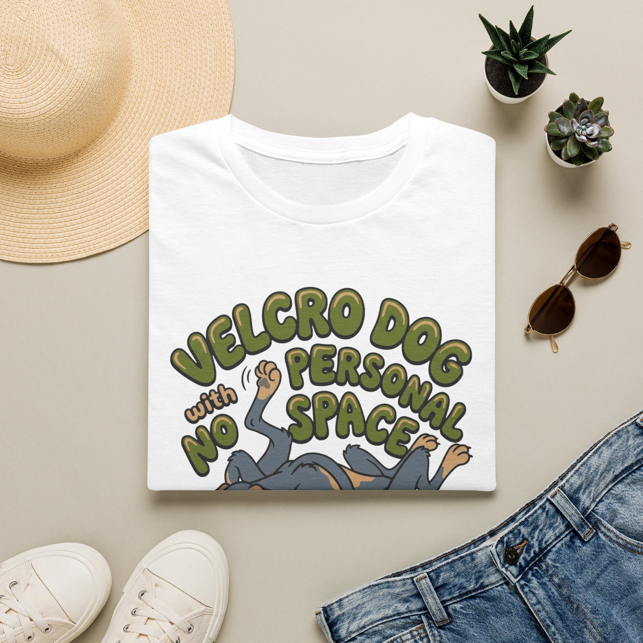 Velcro Great Dane T-Shirt