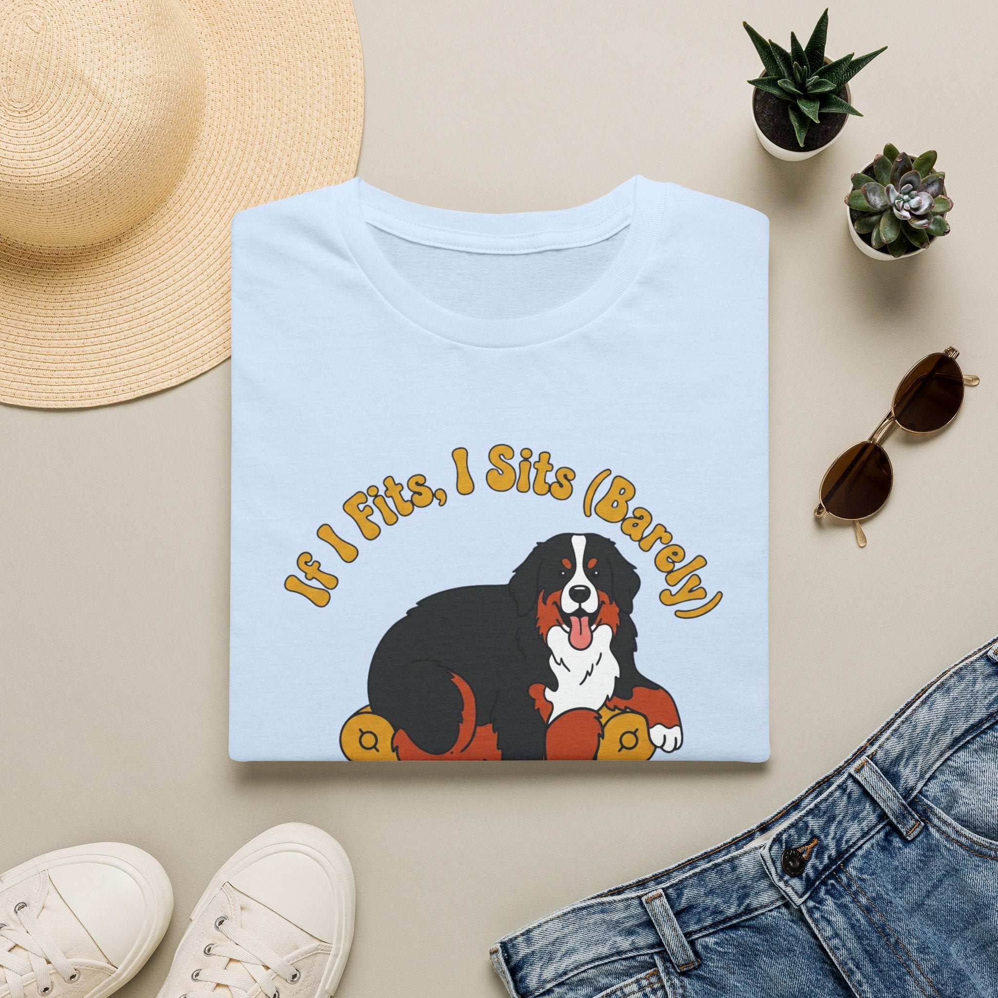 If I Fits Bernese Mtn Dog T-Shirt