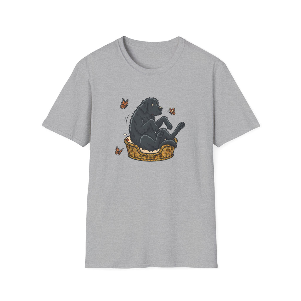 Newfoundland in a Basket T-Shirt