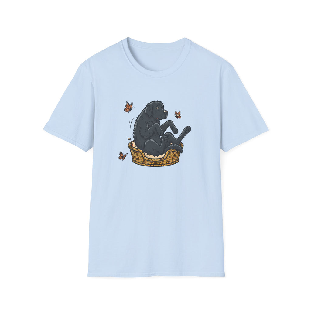Newfoundland in a Basket T-Shirt