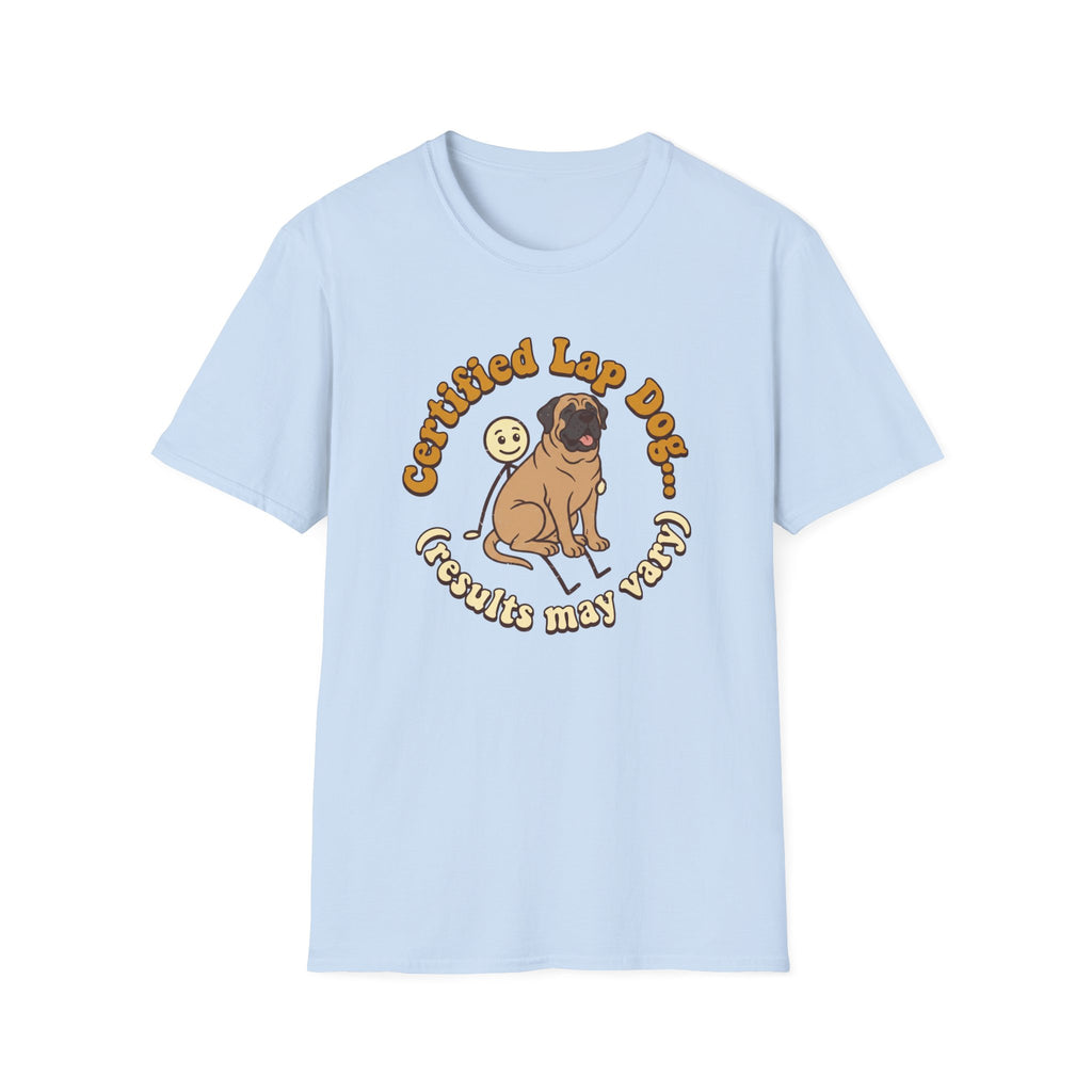 Mastiff on a Stick Man T-Shirt