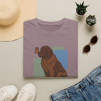 Butterfly on Newfoundland Nose T-Shirt